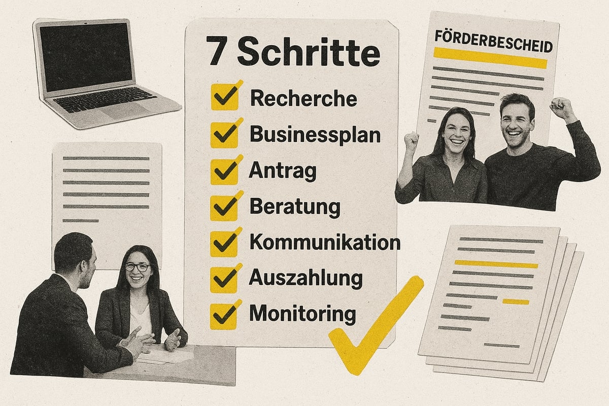 Schritt-für-Schritt: So beantragen Sie Fördermittel erfolgreich