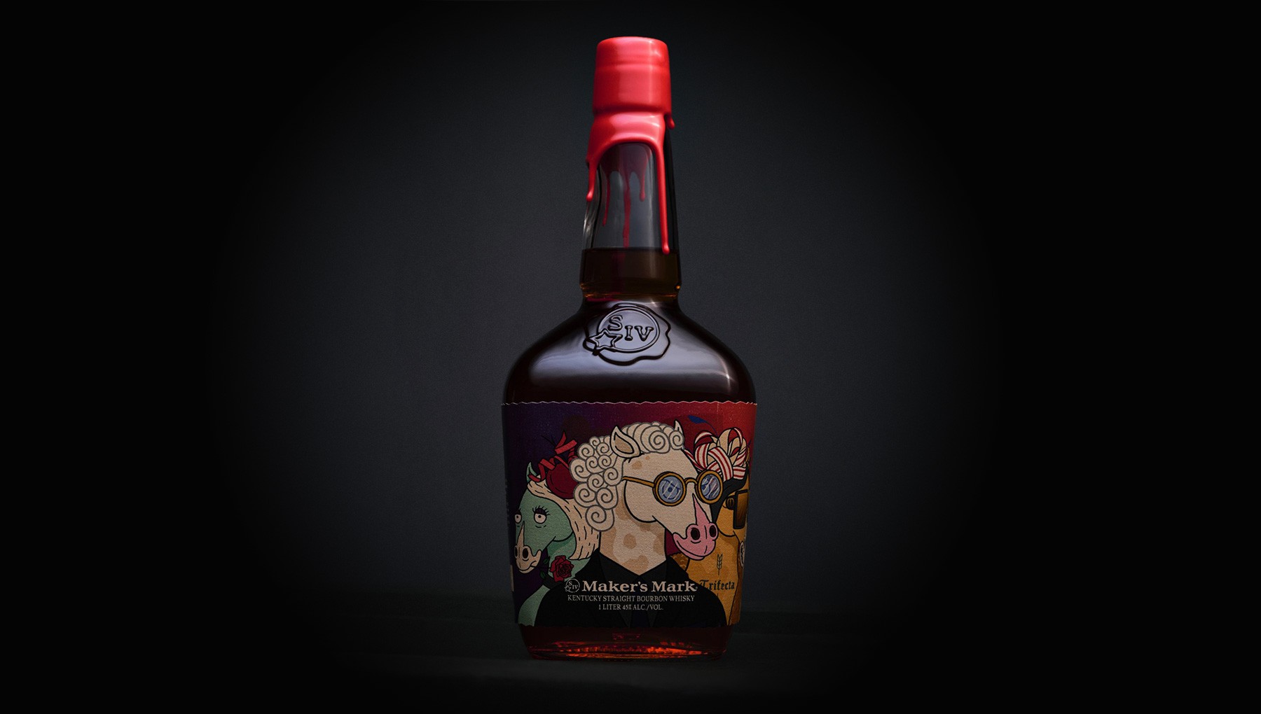 Image of the Party Horses "Pre-Game" bottle