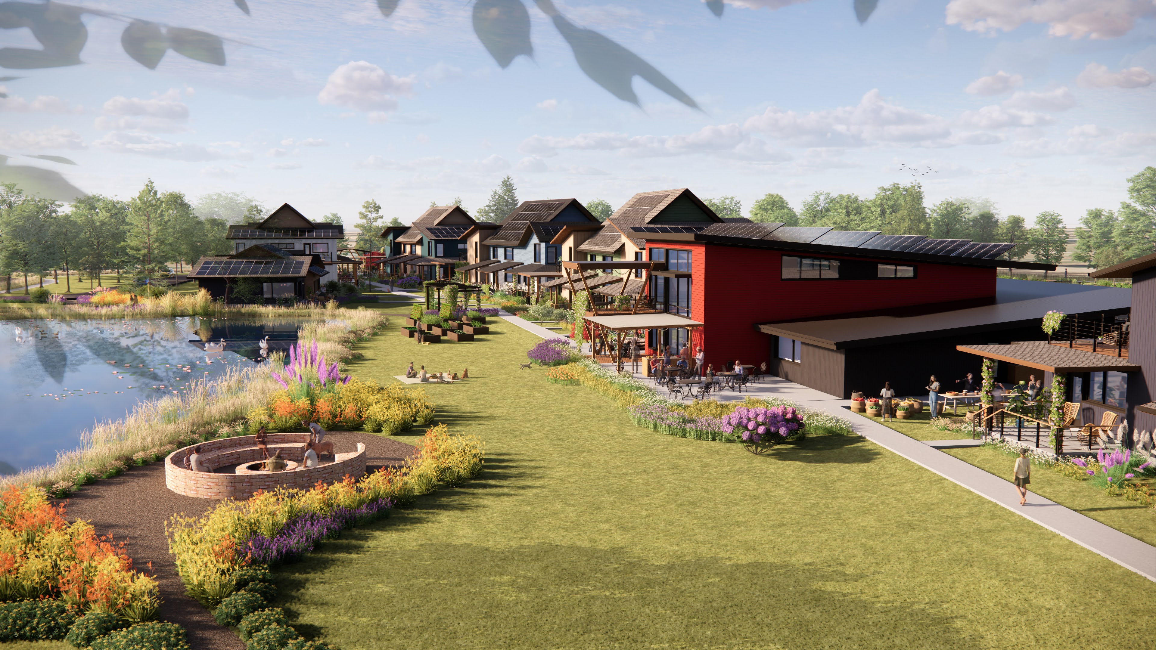 Architecture rendering of Rooted Northwest