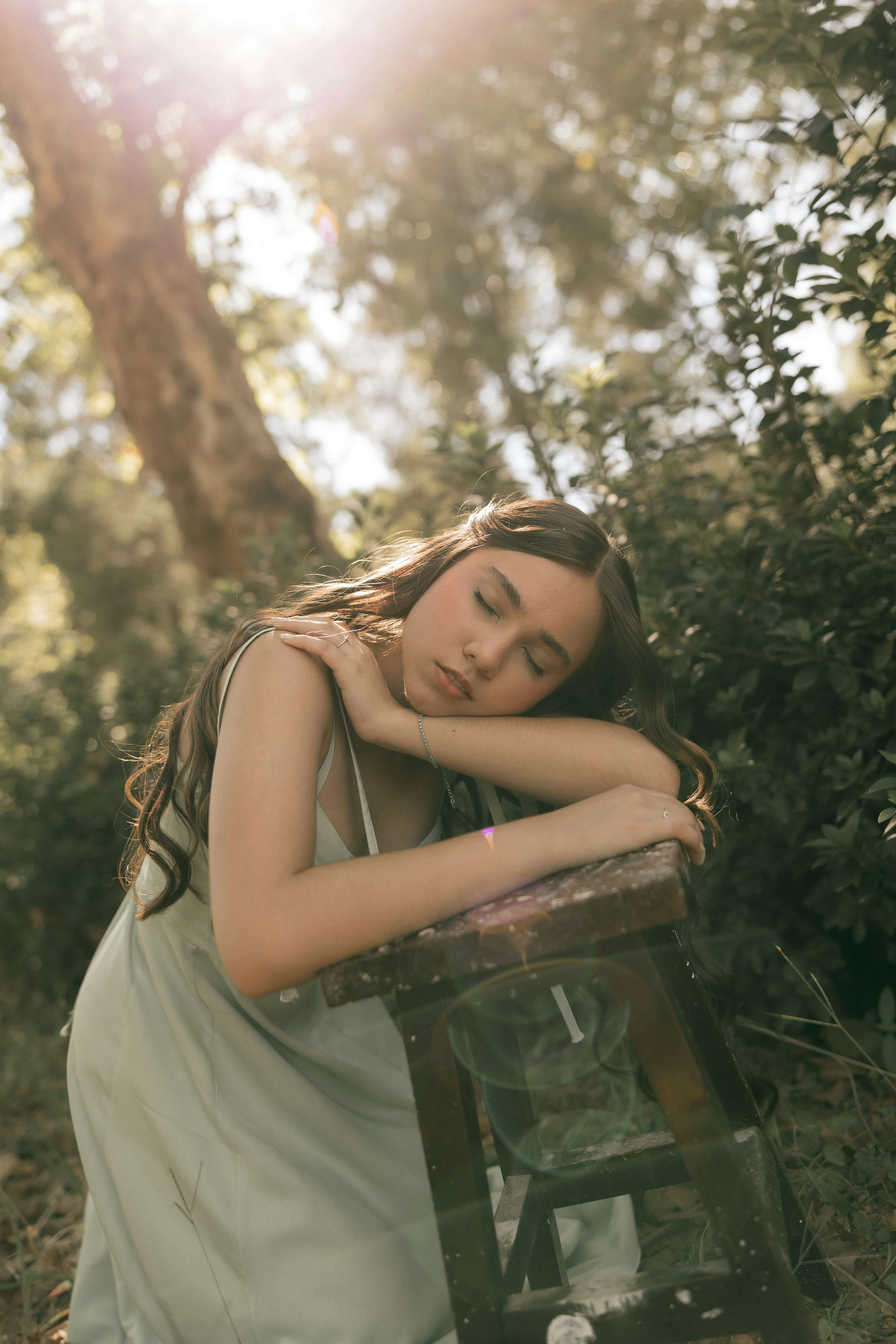 Woman in nature