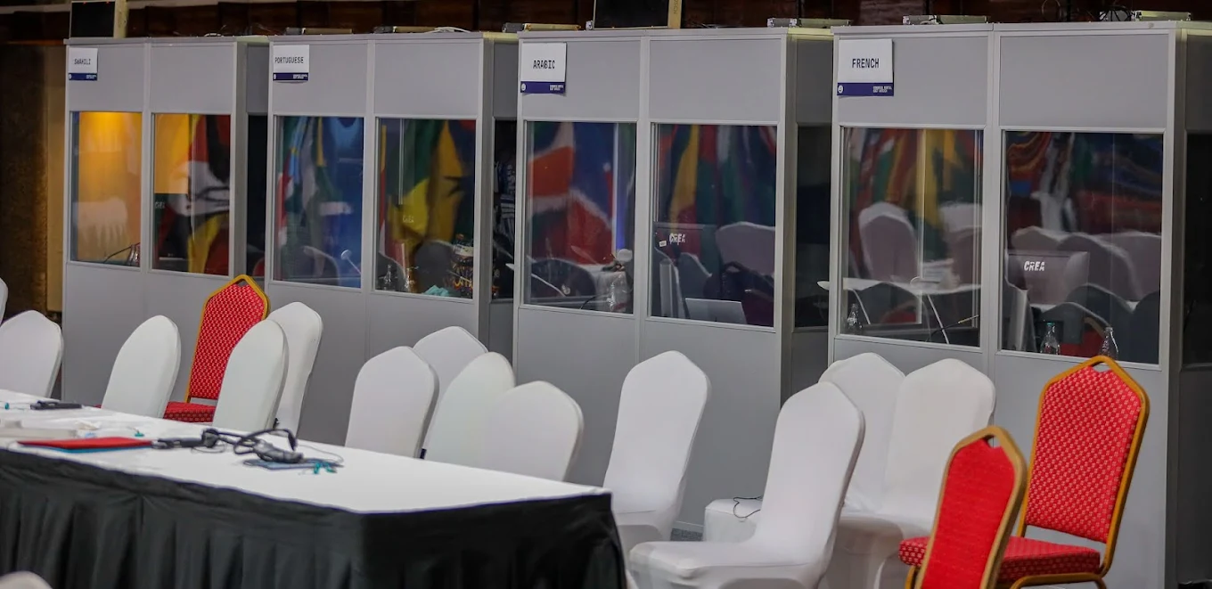 Interpreter booths