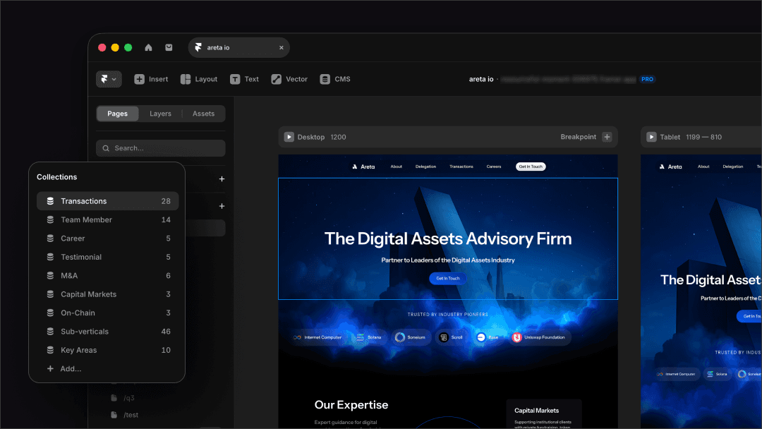 website development