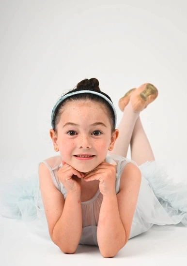 Portrait of a young ballerina