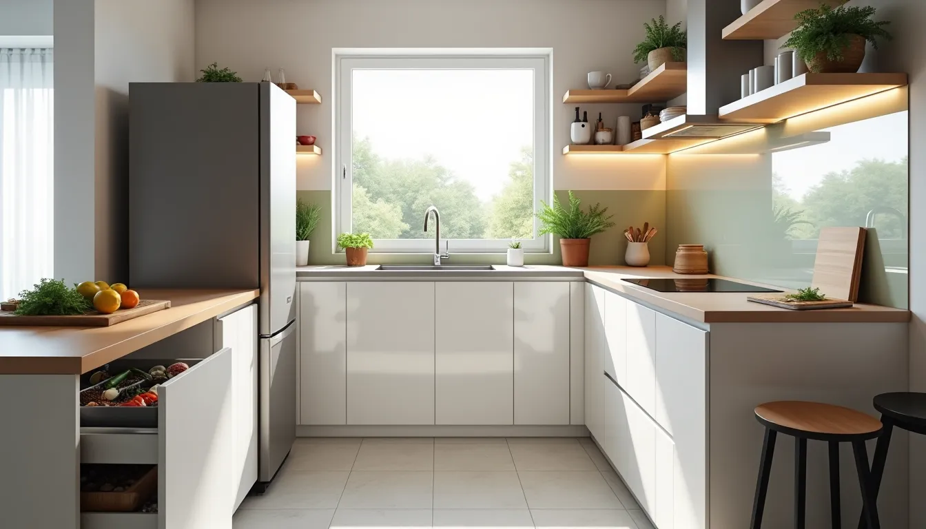 Mała kuchnia z dużą funkcjonalnością: Sprytne i nowe rozwiązania