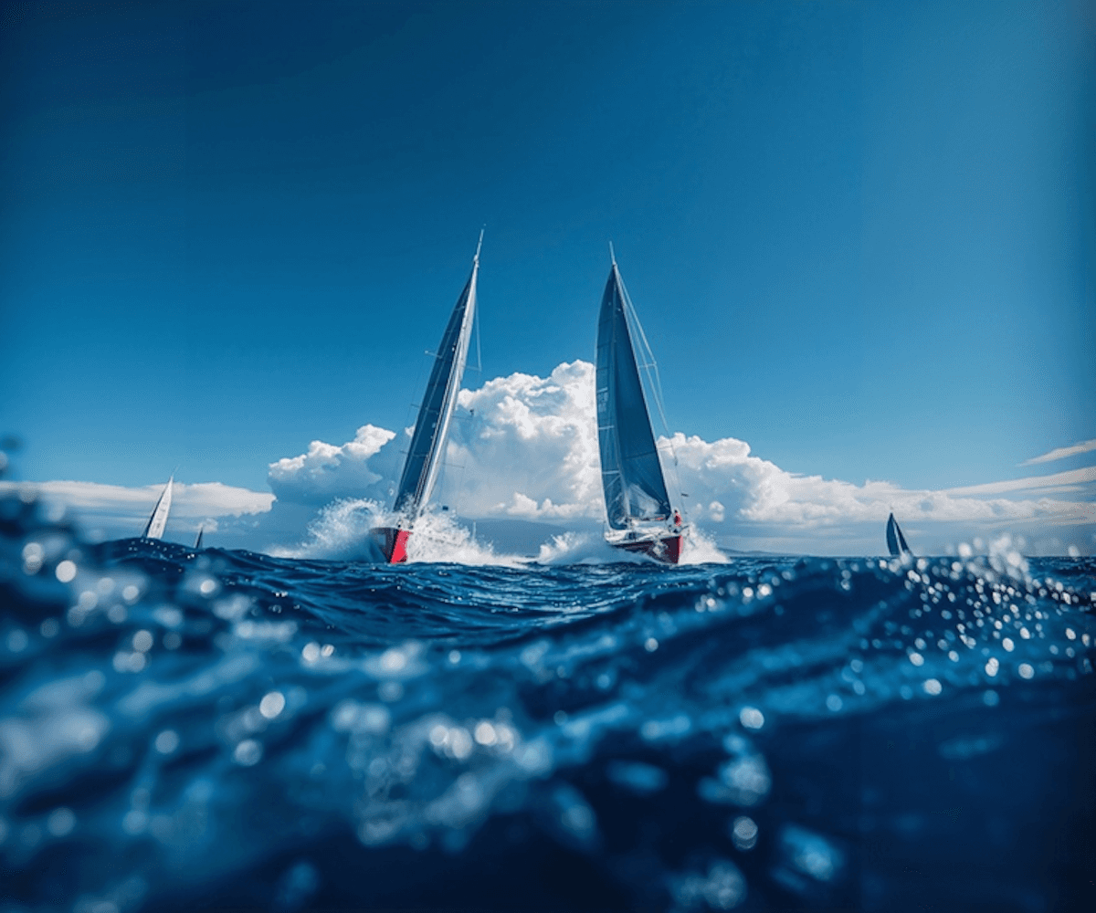 Majestic Mountain Above Clouds