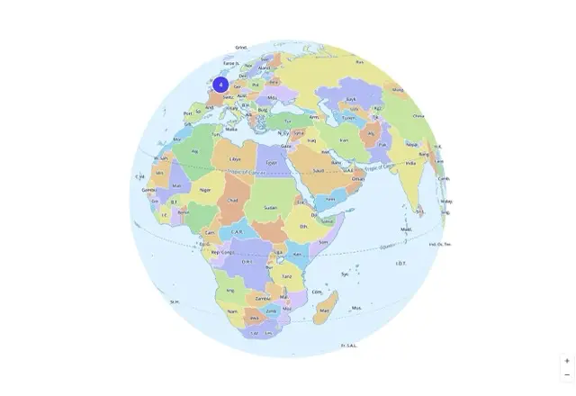 MapLibre Globe