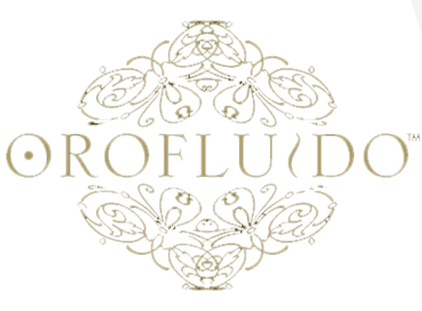 Logo de Orofluido, marca cuyos productos se utilizan en Carlos y Hugo Spa en Arequipa