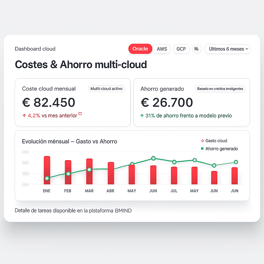 Envelope containing recommendations like “Fix churn spike” and “Action,” symbolizing actionable insights.