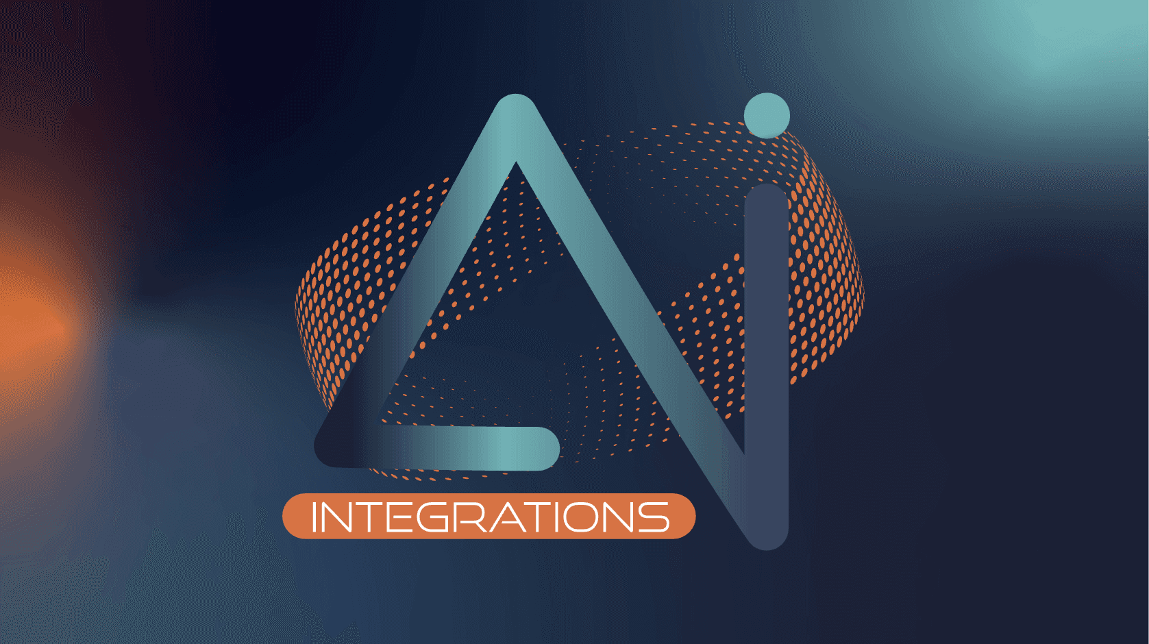 AI Integrations Logo on gradient background 