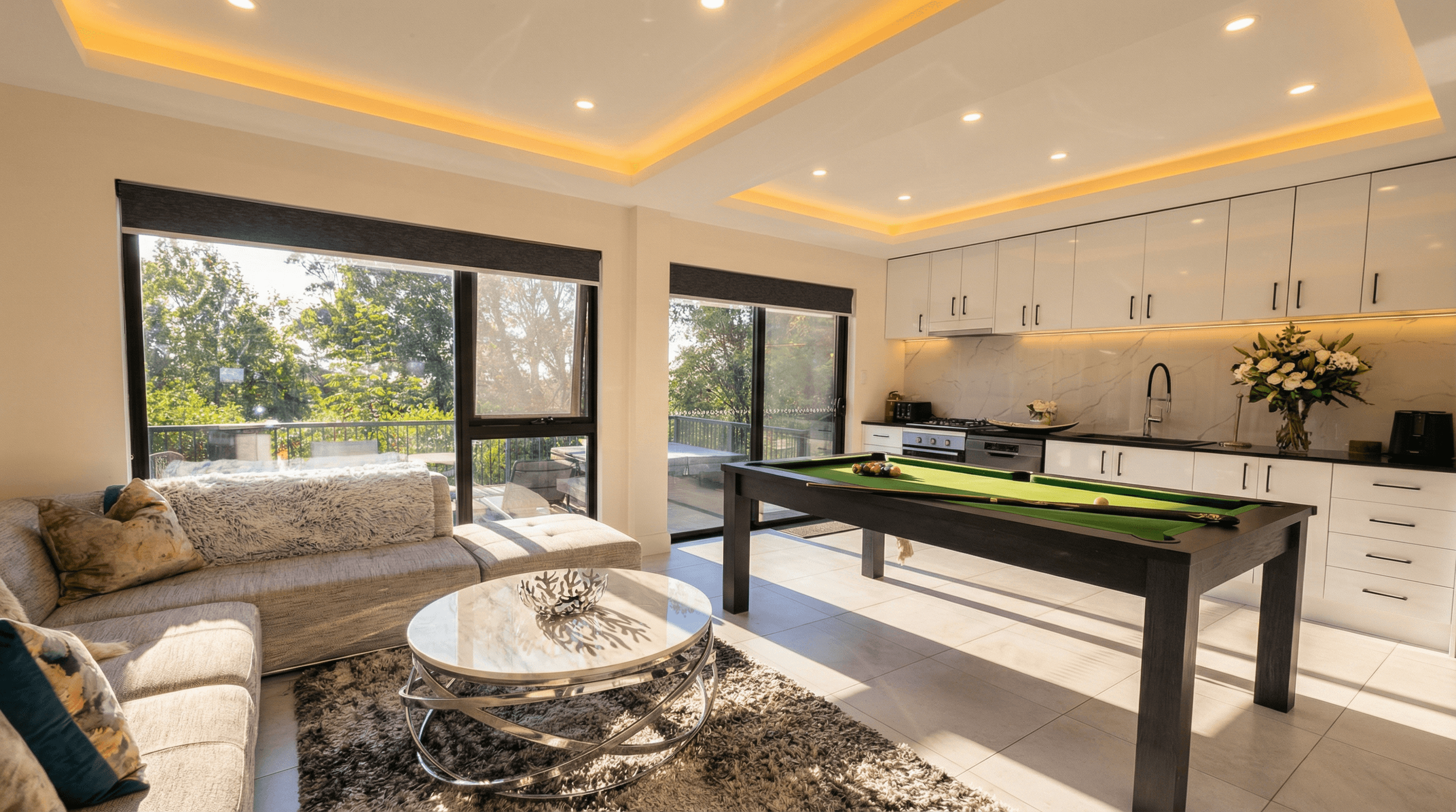 Image of Zen dining space