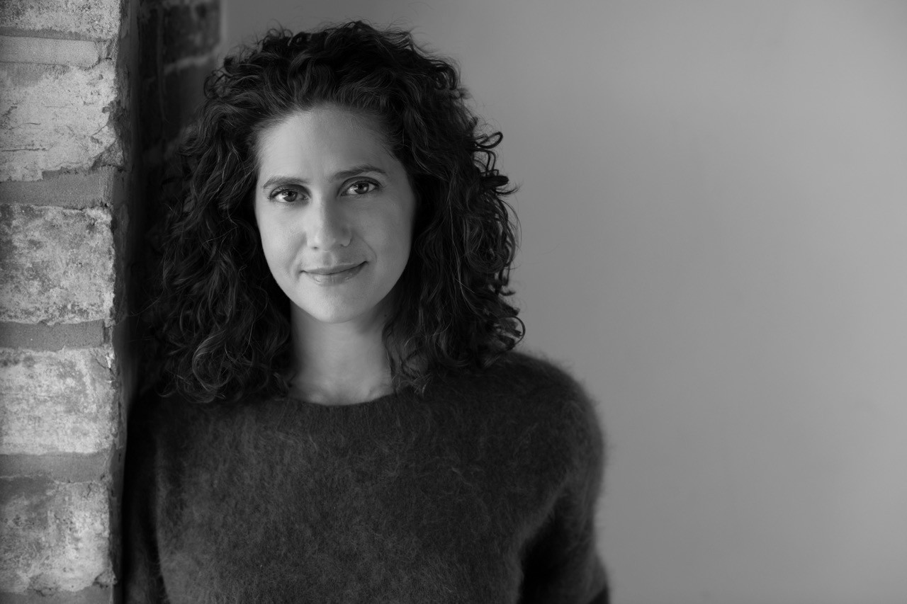 Black-and-white photo of Becky Korman.