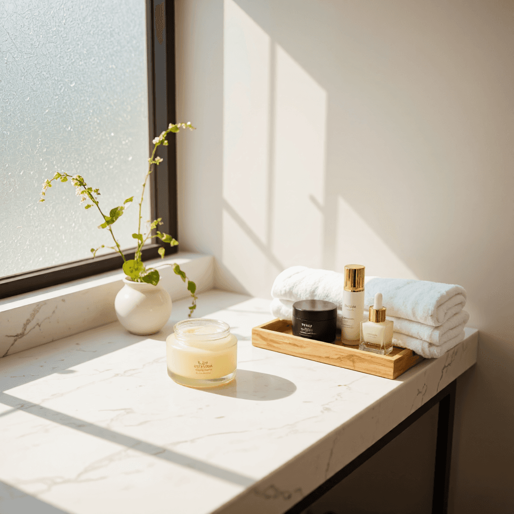 product photography of jar of cleansing jelly