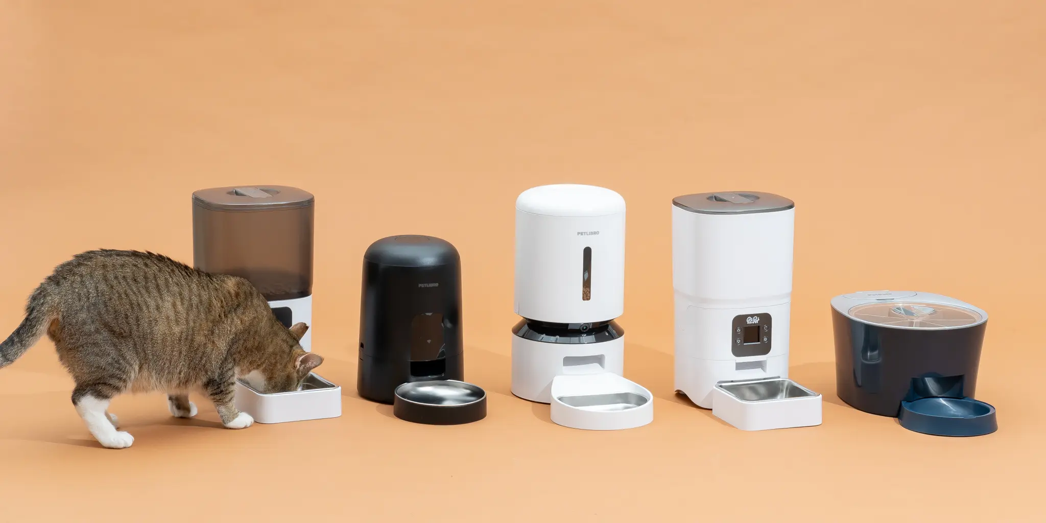 Smart feeders and water fountains