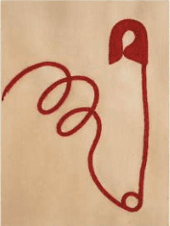 herd of sheep on road painting