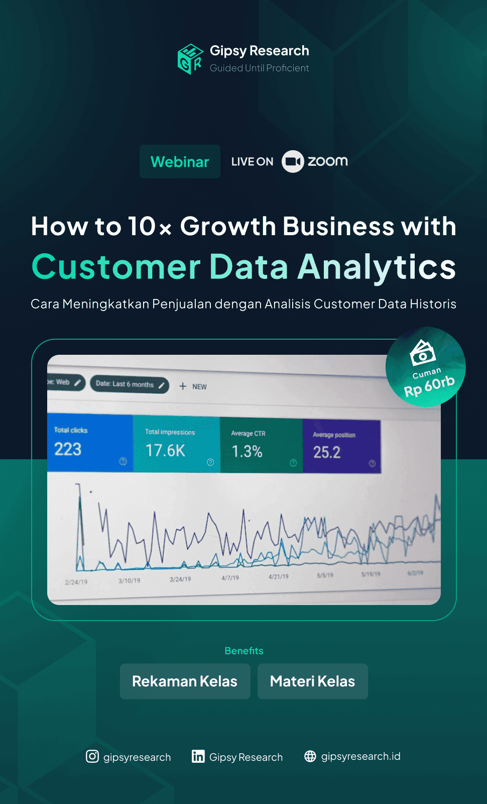 Webinar: How to 10x Growth Business with Customer Data Analytics