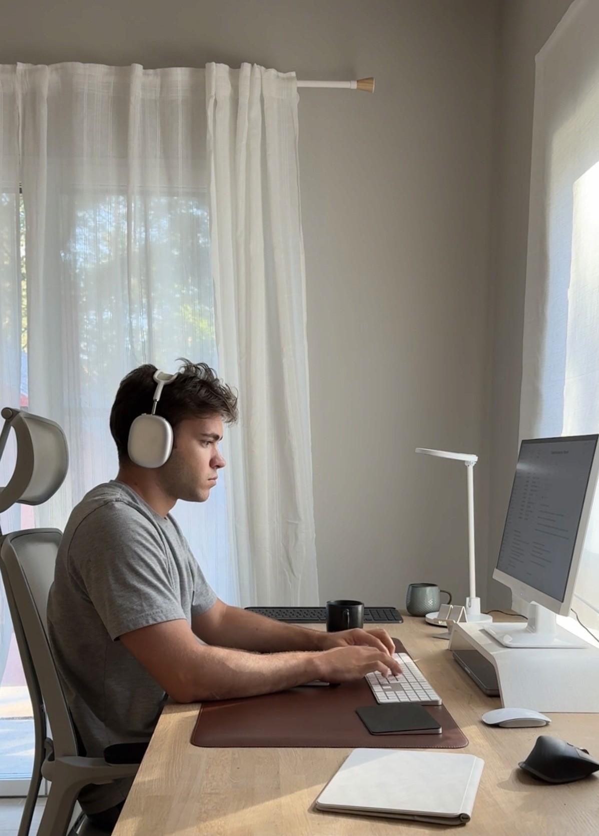 Man Using Laptop