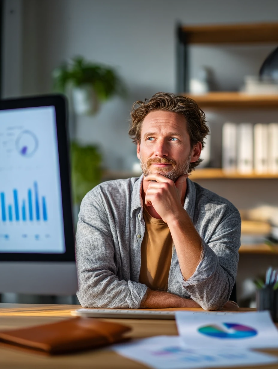 man standing near road beside building during daytime