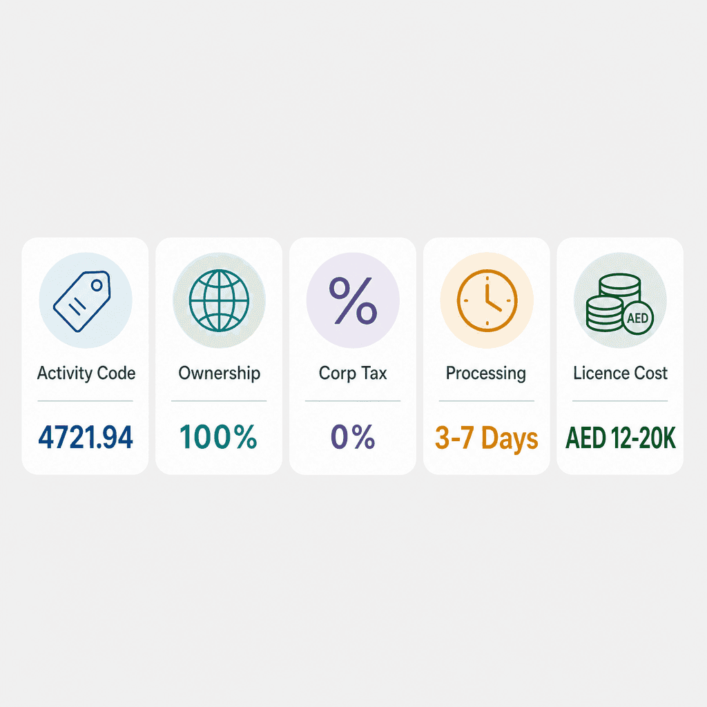 Infographic: Natural Herbs Trading License in Dubai