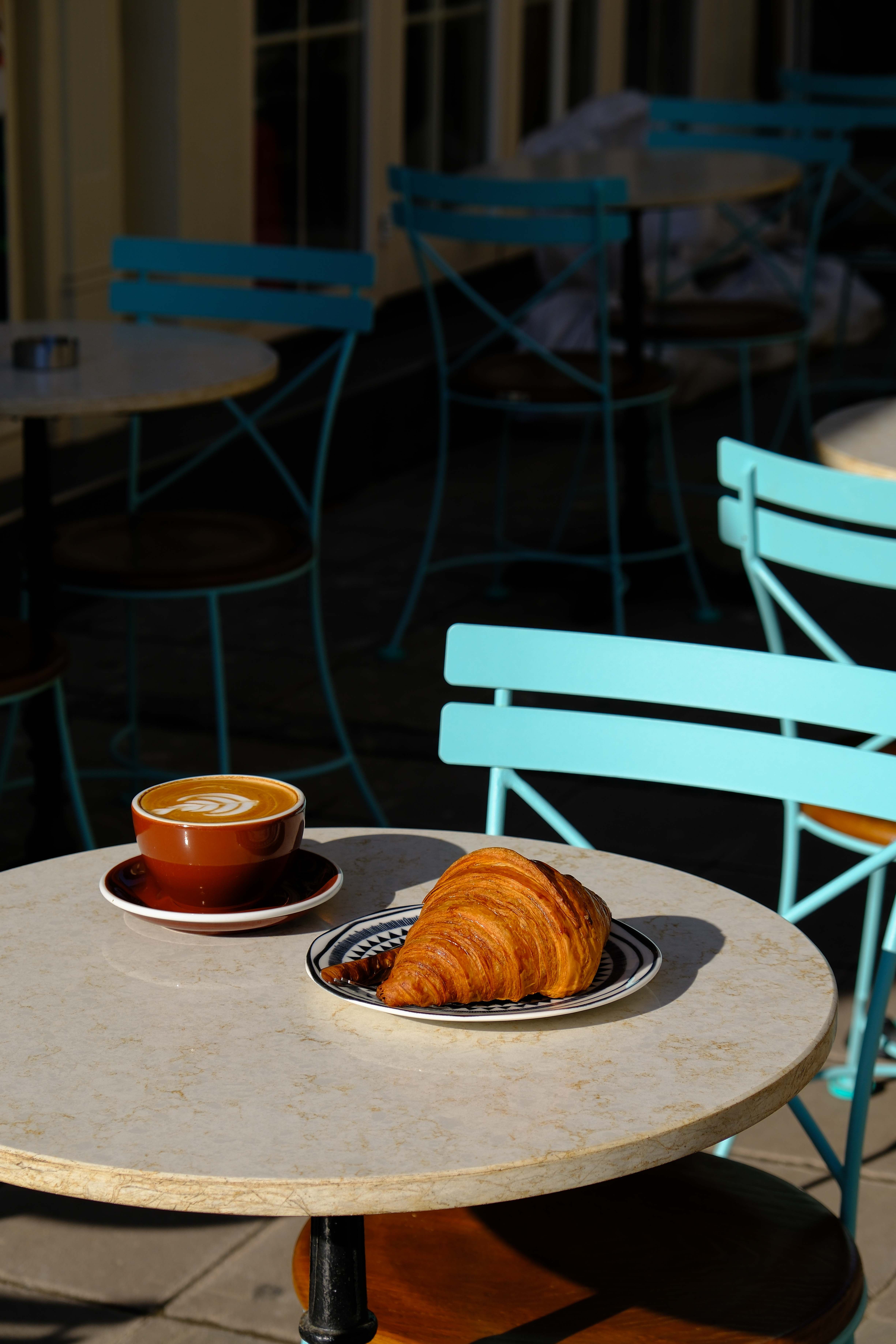 Elegant cafe detail