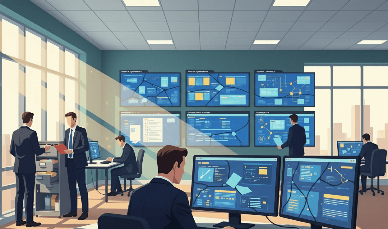 Fragmented Contract Repositories and Data Silos