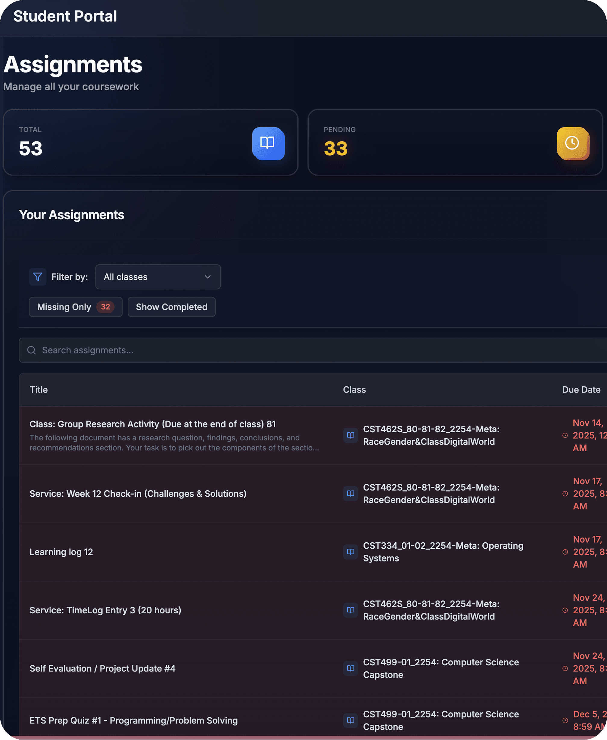 An image of Freelio's project ui