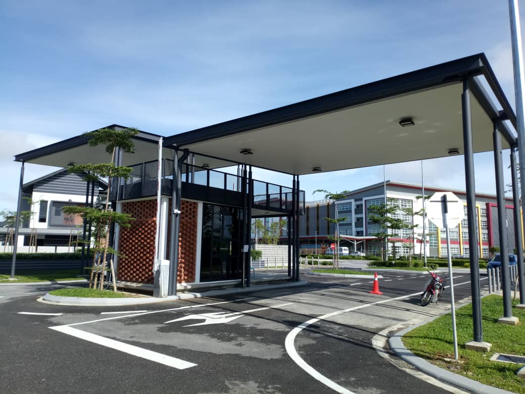 Interior view of Hevea Kemensah project by Asima Architects