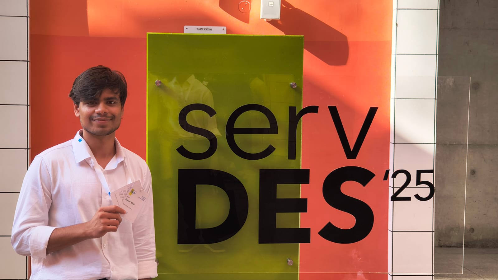 Woman with color palette