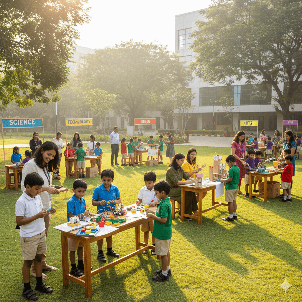 boy in academic gown standing beside girl in academic dress