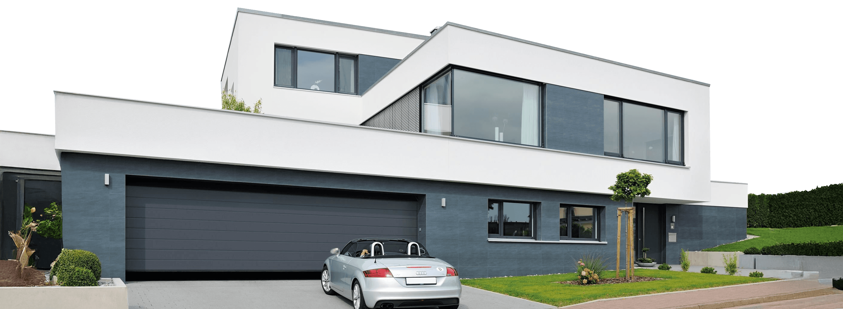 modern sculptural building with curved wooden exterior