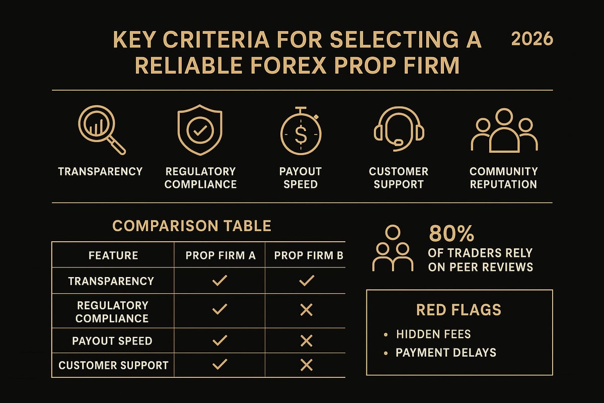 How to Identify a Reliable Forex Prop Firm in 2026