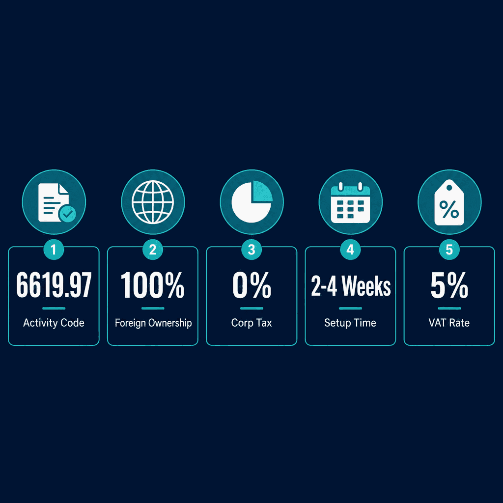 Infographic: Collateral Management Services Business License in Dubai