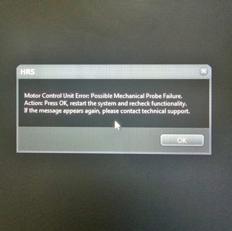 Problema con transductor error de motor