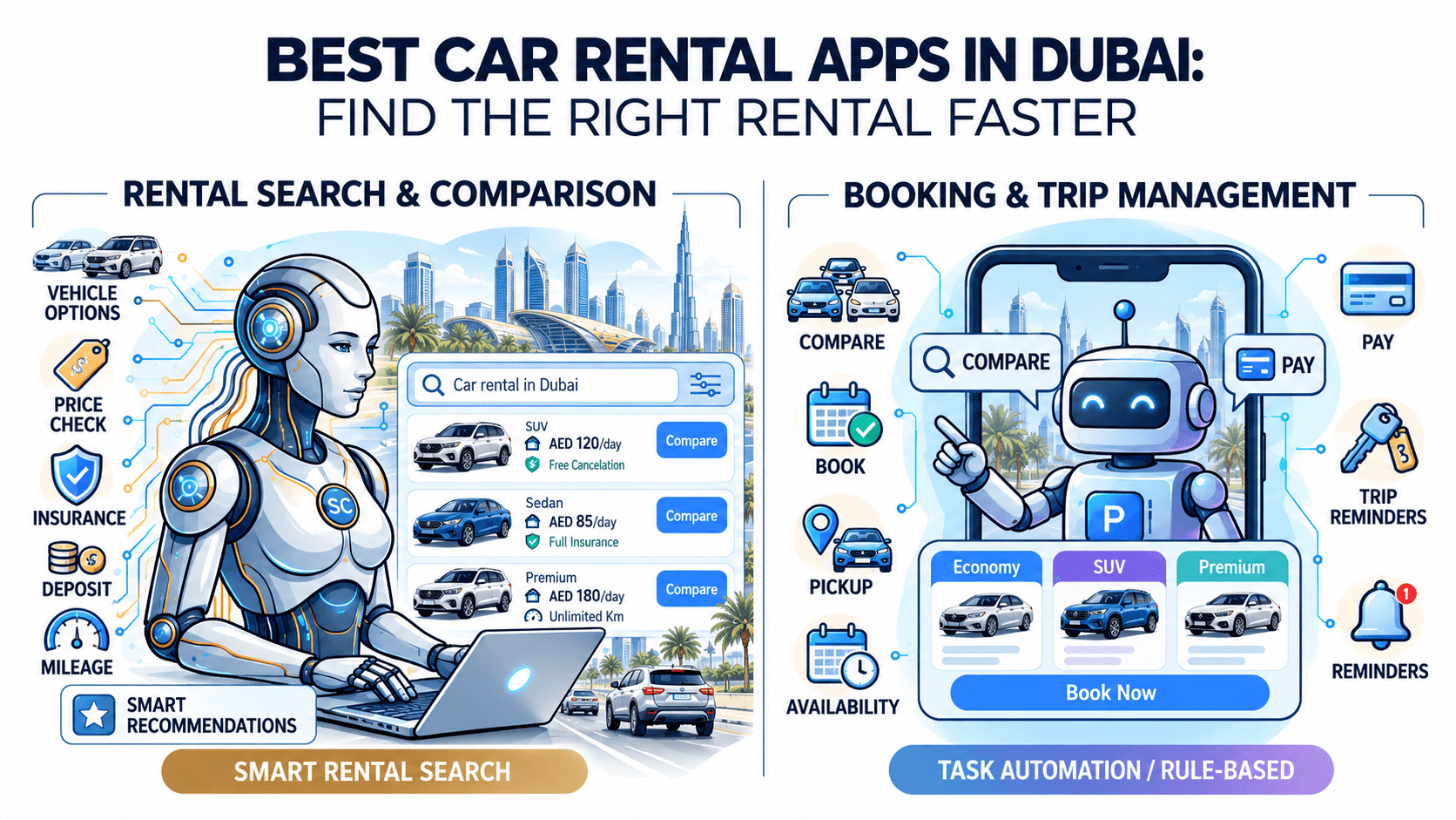 Best Car Rental Apps in Dubai