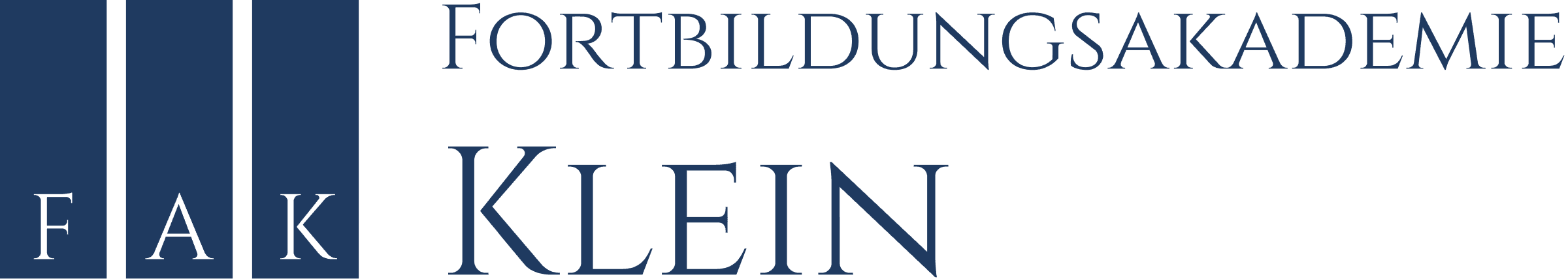 Logo von der Fortbildungsakademie Klein