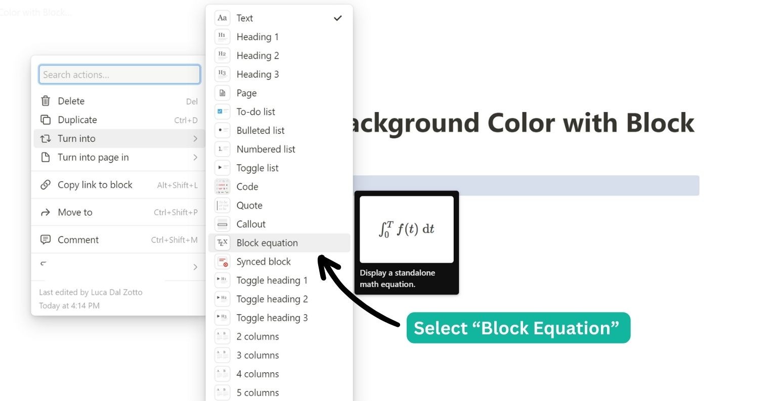 Math equations – Notion Help Center