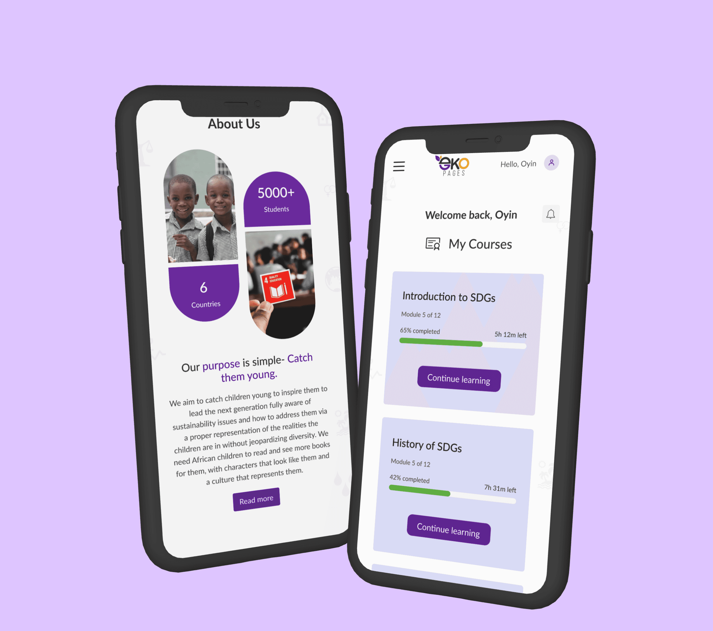 Mobile screens