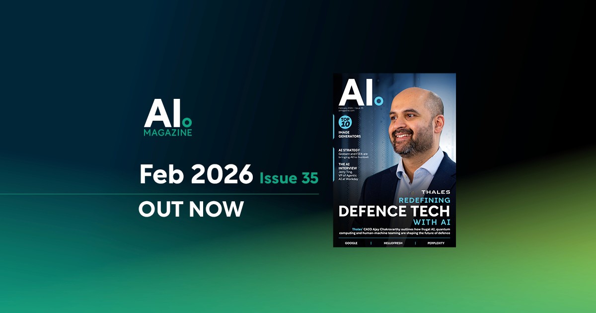 AI Magazine’s Latest Issue Features Ajay Chakravarthy, CAIO at Thales on Frugal AI, Quantum Computng and Human-Machine Teaming