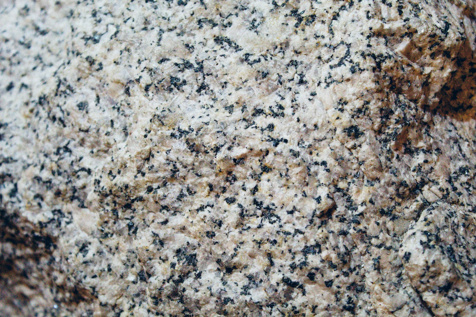 brown and black granite counter top