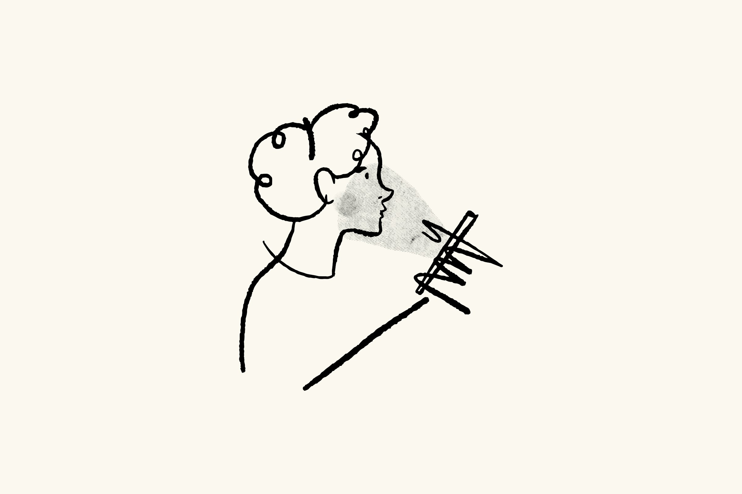 illustration of person using mobile - How To Make TikTok Quality Better