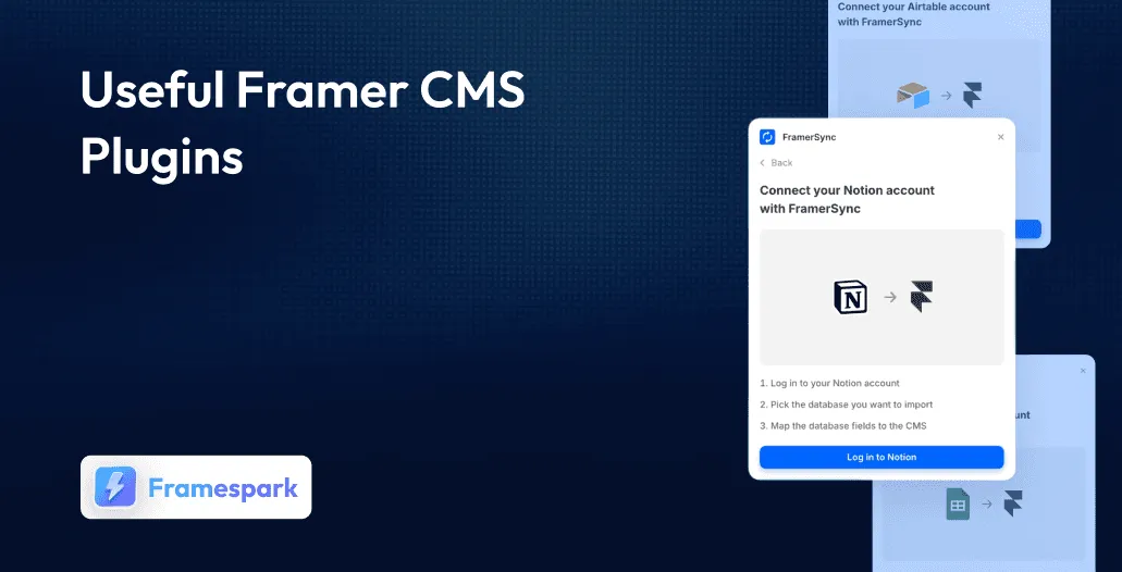 Useful Framer CMS Plugins