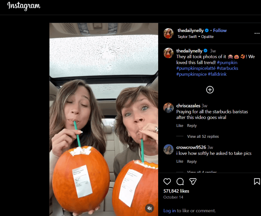 starbucks user generated content campaign example