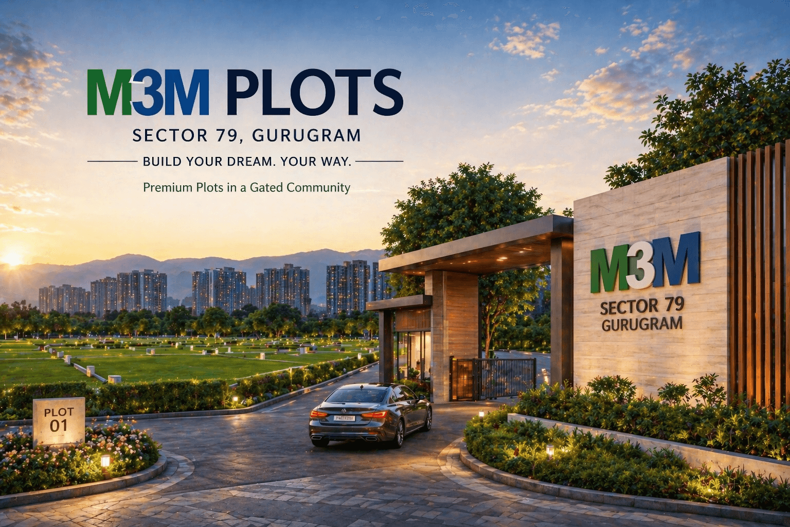 M3M Plots at Sector 79 Gurgaon