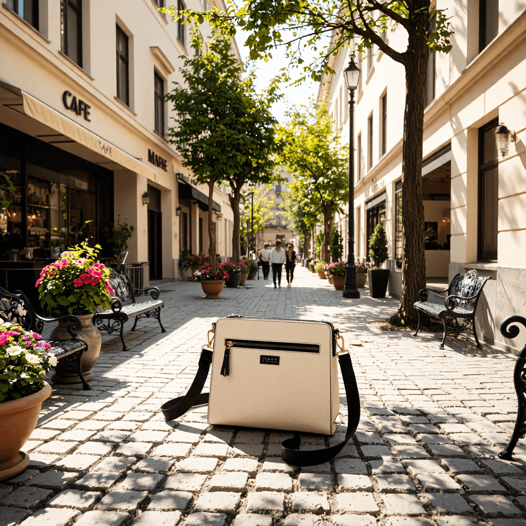 product photography of sling bag