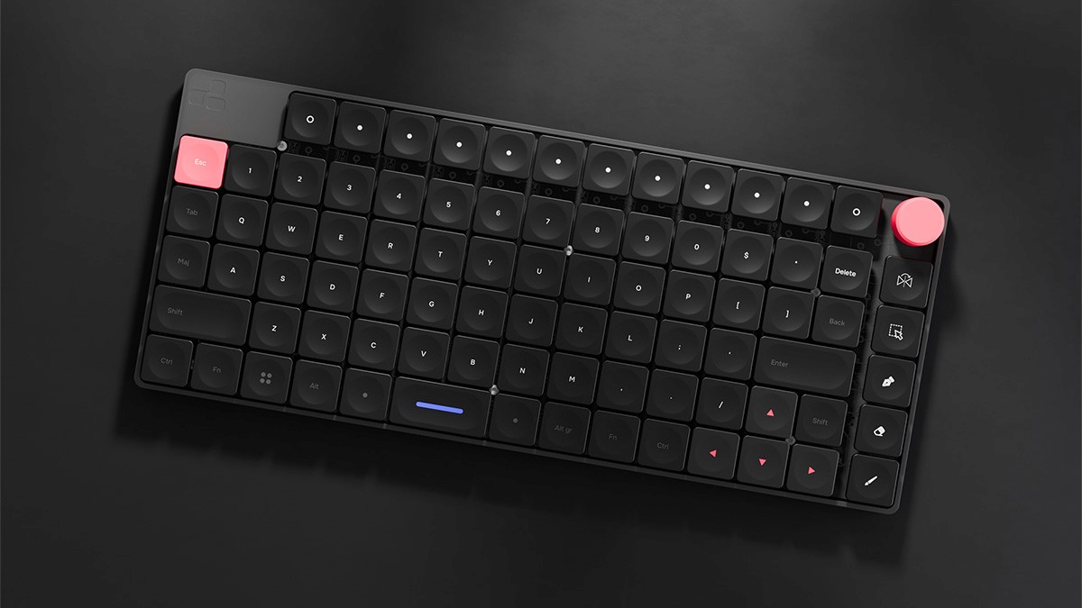 piece of keeb product design industrial designer rouv design studio mechanical keyboard prototype engineering made by cedric rouvroy