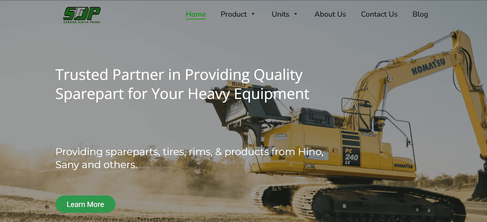 Website Sarana Djaya Prima