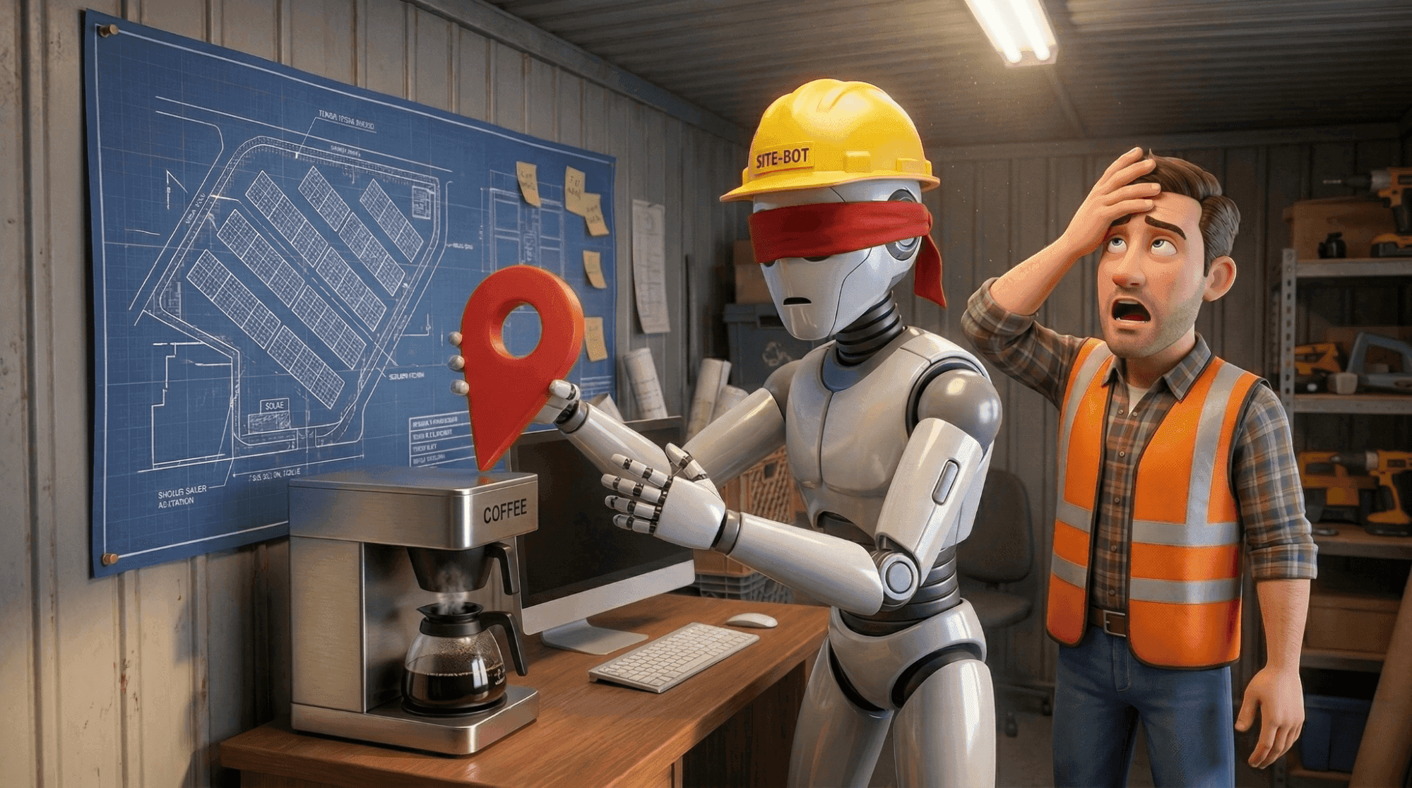 The AI-Ready Solar Site, Part 2: Giving AI a Map: The Geospatial Context of the Digital Twin