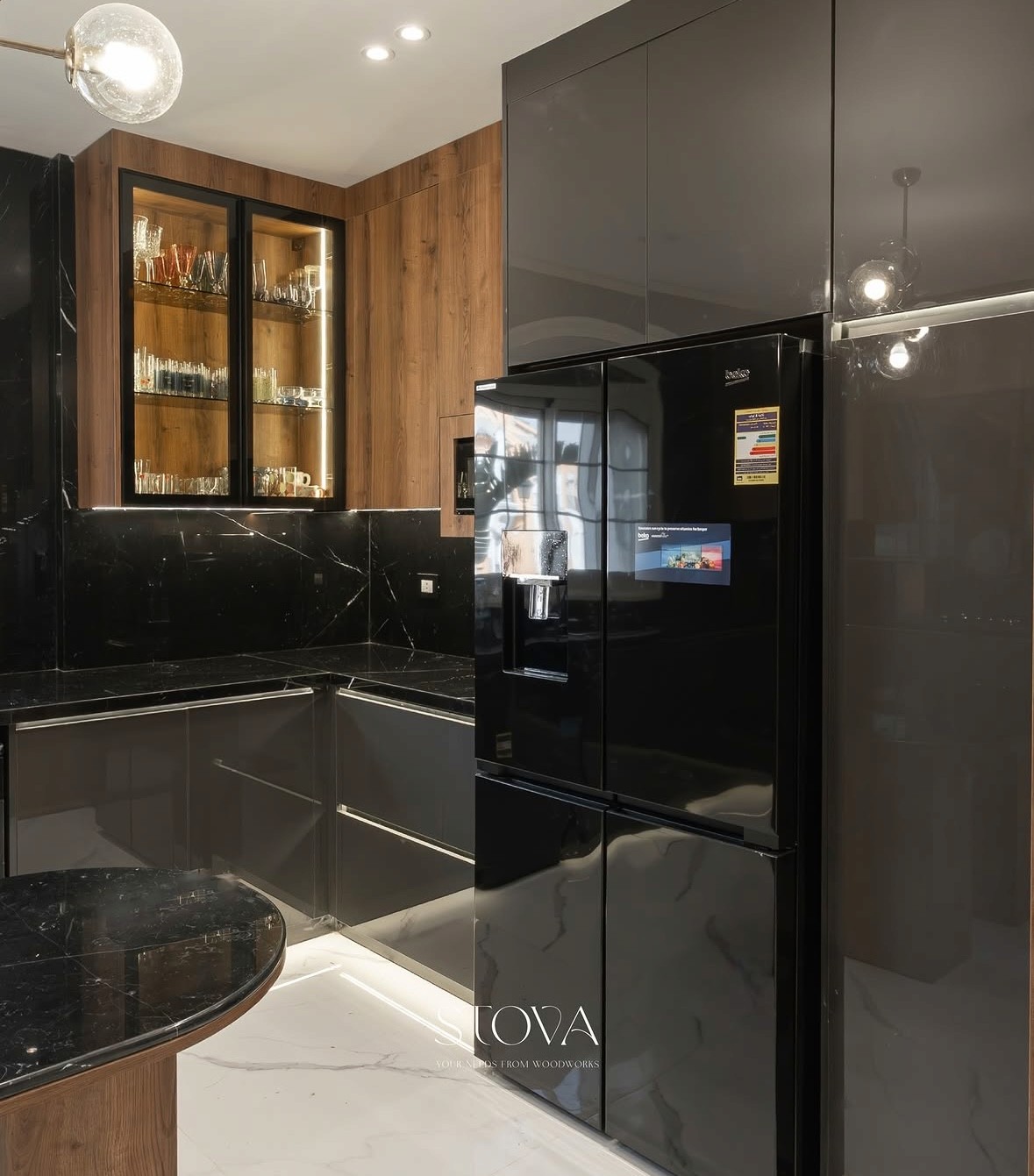 Sodic Kitchen real-life photograph