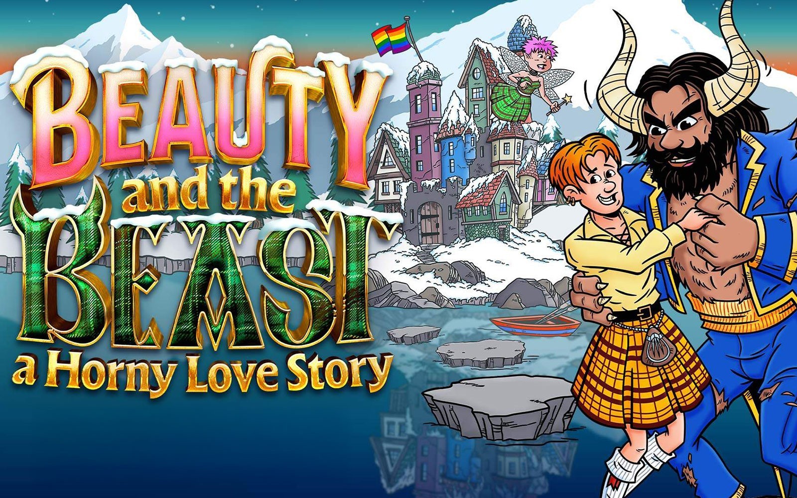 Book tickets for Beauty and the Beast a Horny Love Story for the raunchiest panto in London!