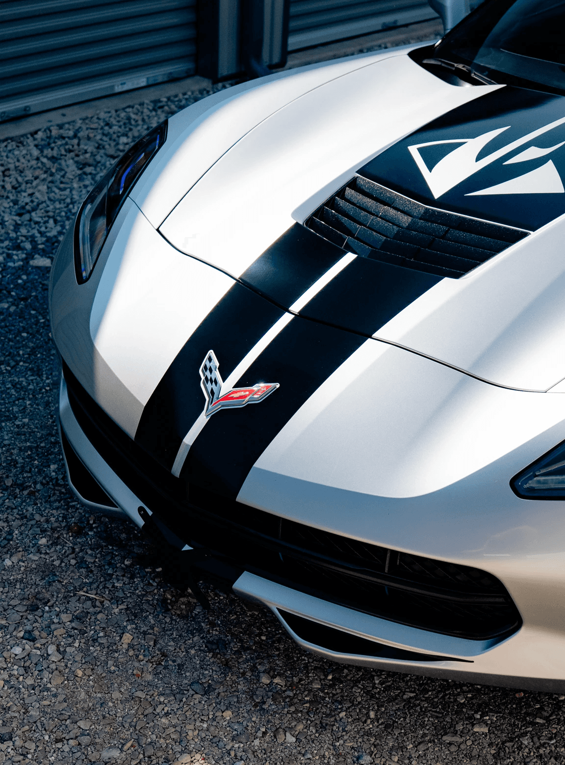 corvette hood