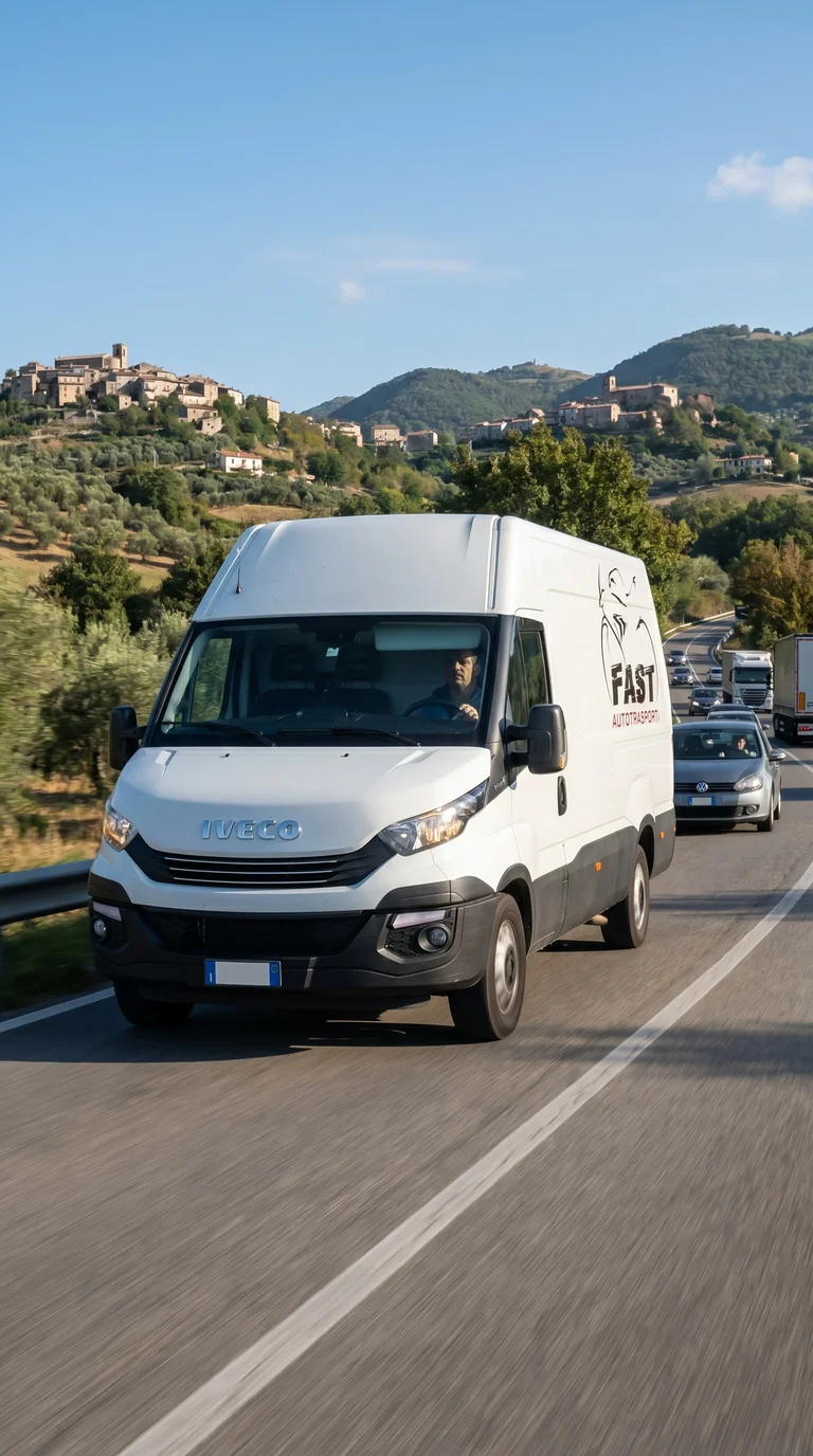 Furgone FAST per trasporto moto a Frosinone